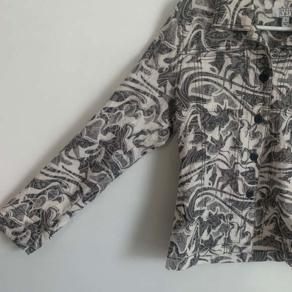 Keren Hart B&W embroidered jacket - Picture 2 of 5